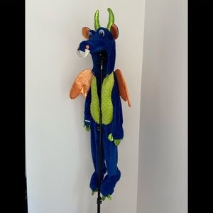 Blue dinosaur Halloween costume